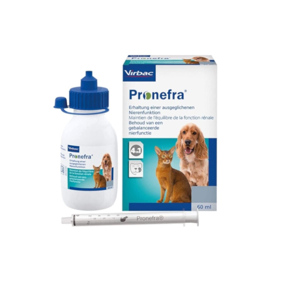 60 ml Virbac Pronefra Suplemento Alimenticio para perros y gatos, , large Imagen numero 1